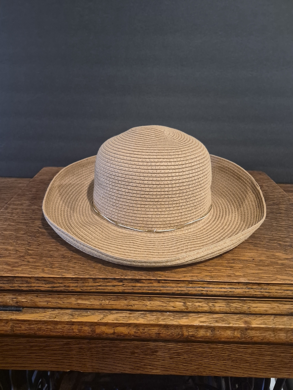 Scala Pronto Woven Straw Sun Hat.